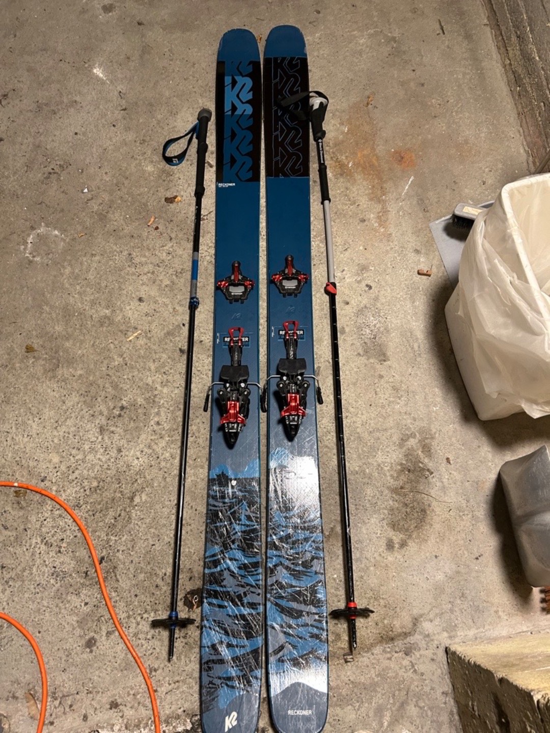 Komplett randoneepakke/frikjøringski