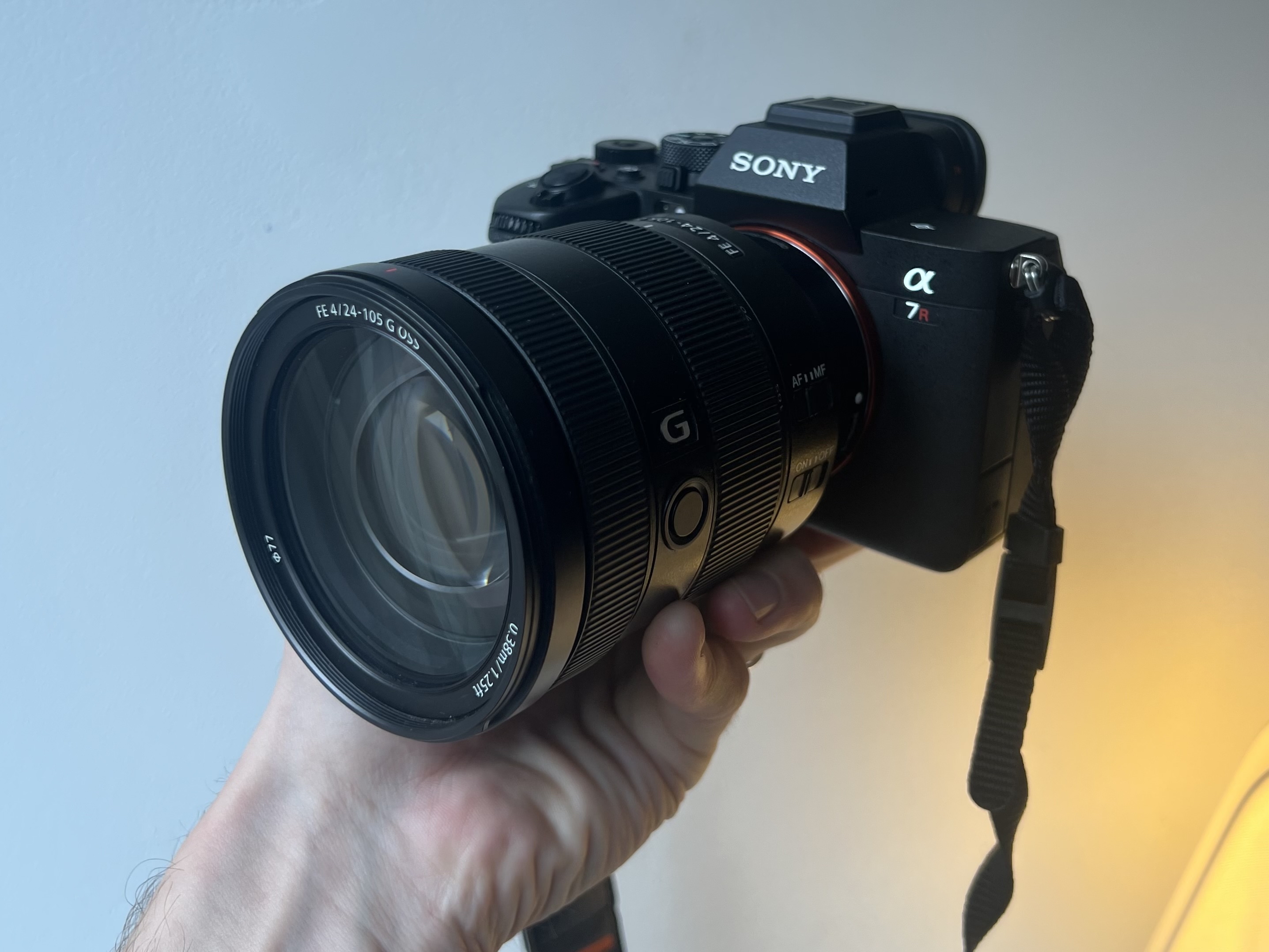 Sony a7r v with 24-105mm fe4 lens