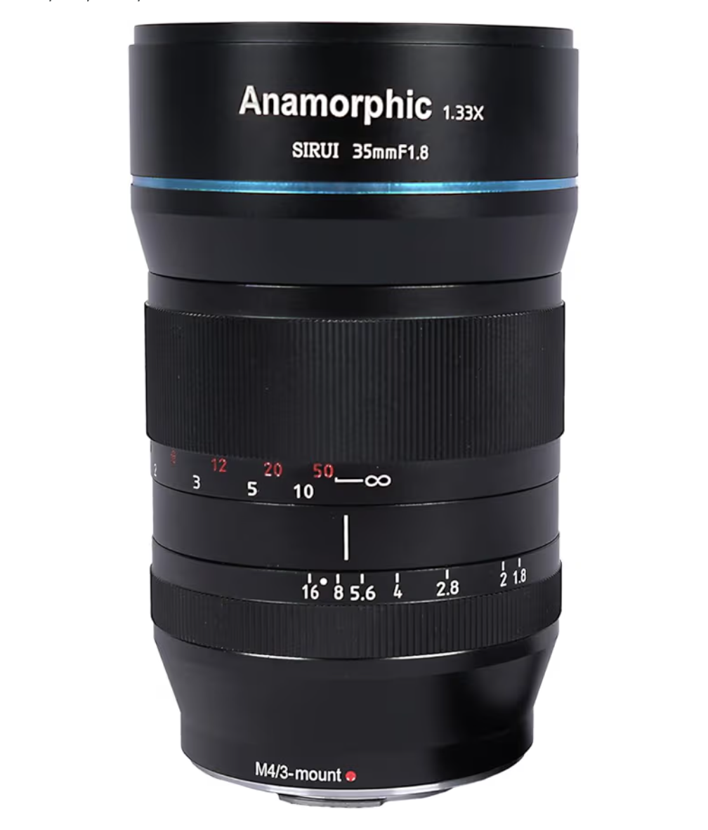 Sirui 35mm anamorphic len