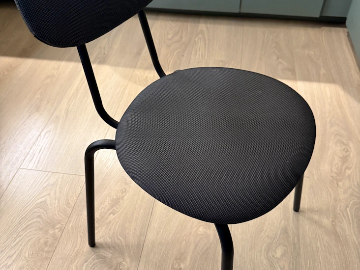 4 stk polstrede stoler