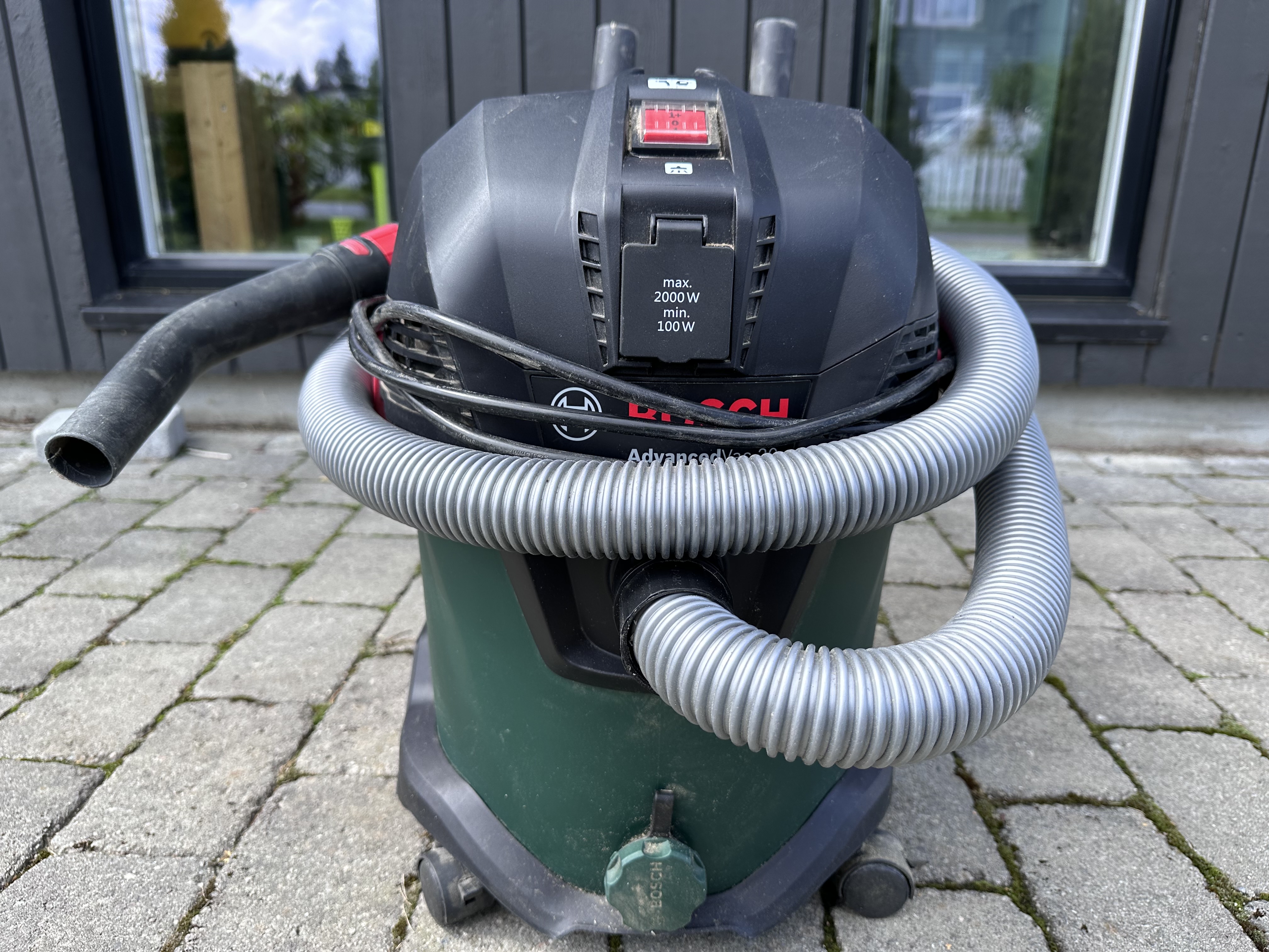 Grovstøvsuger bosch vac20 2000 watt