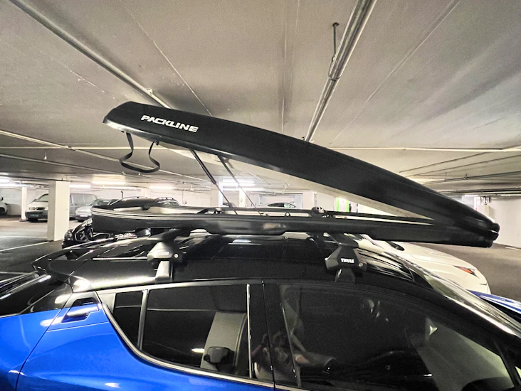 Packline takboks (takstativ tilpasset toyota rav 4 kan medfølge)