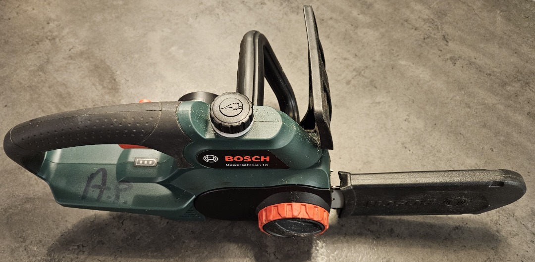 Bosch batteridrevet motorsag