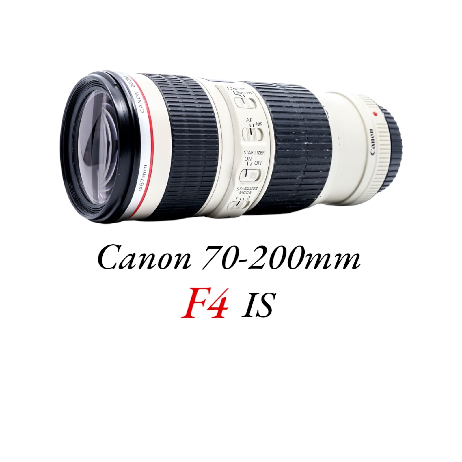 Canon 70-200mm f4  is lens ef mount