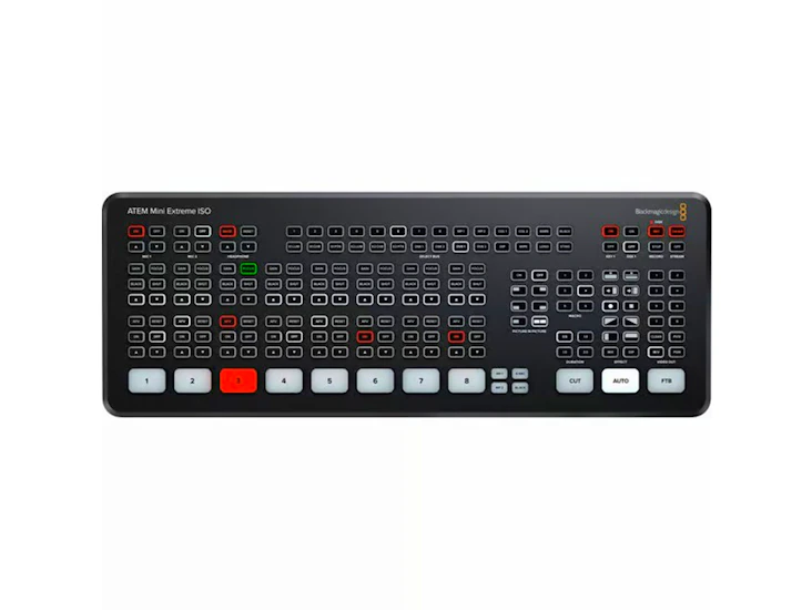 Videomixer atem mini extreme iso (8st hdmi in)