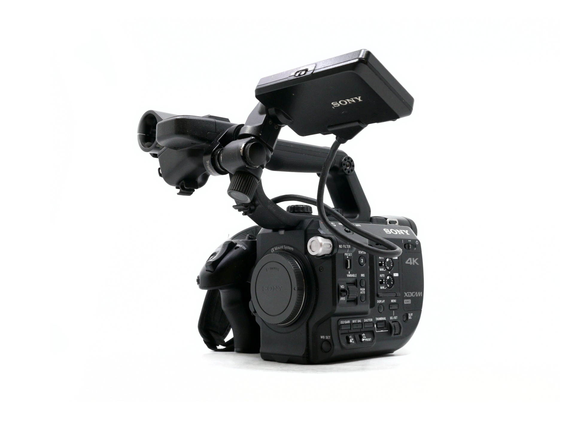 Sony fs5 4k camera + batteries + 2x 128gb sd cards (pxw-fs5 for documentary)