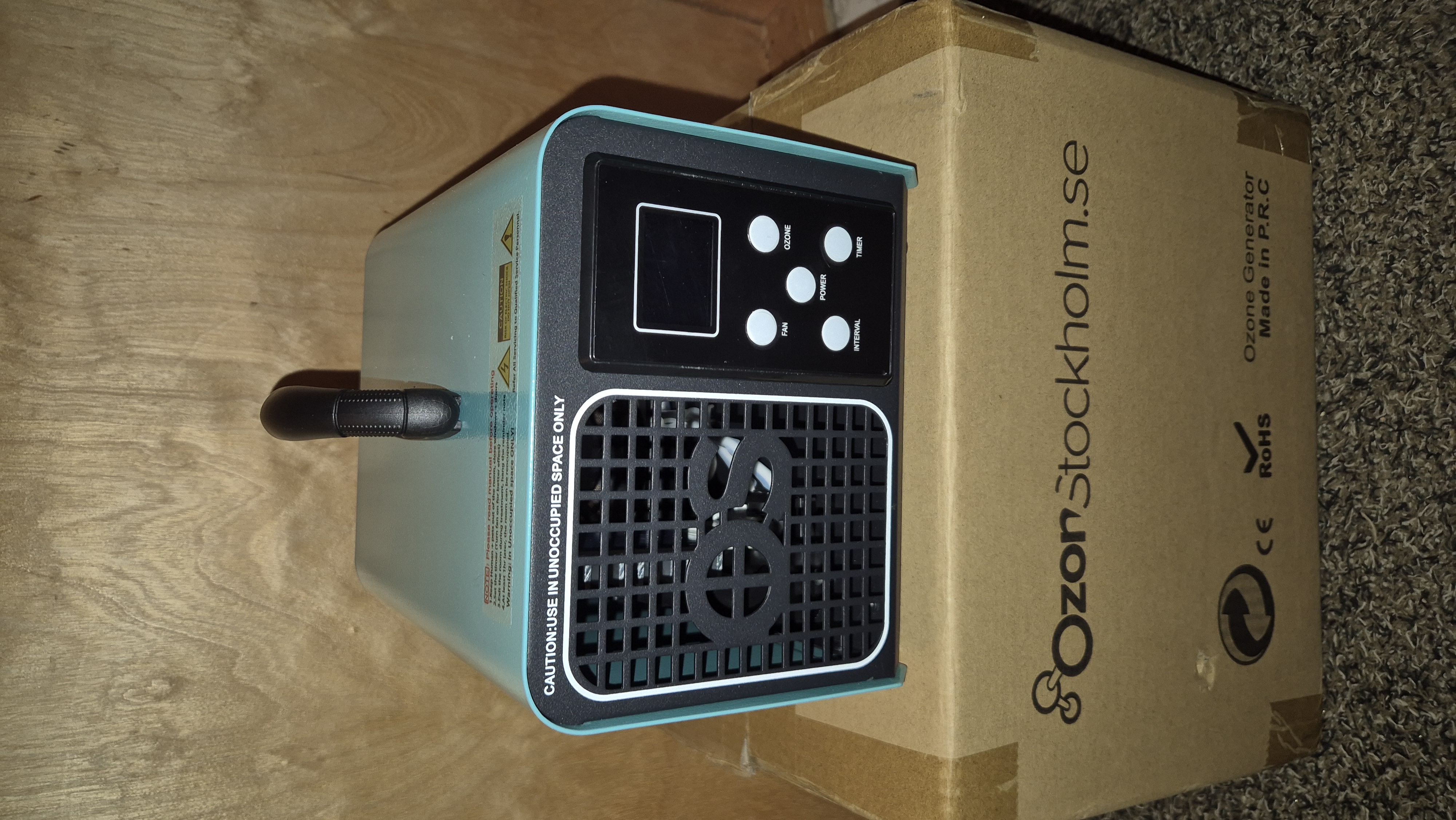 Kraftfull ozongenerator från svenska ozon-stockholm