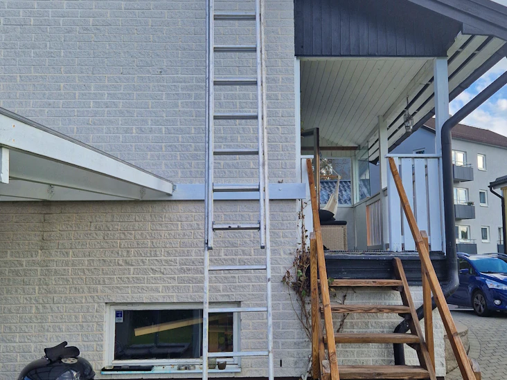 Smidig aluminiumstege 7 meter