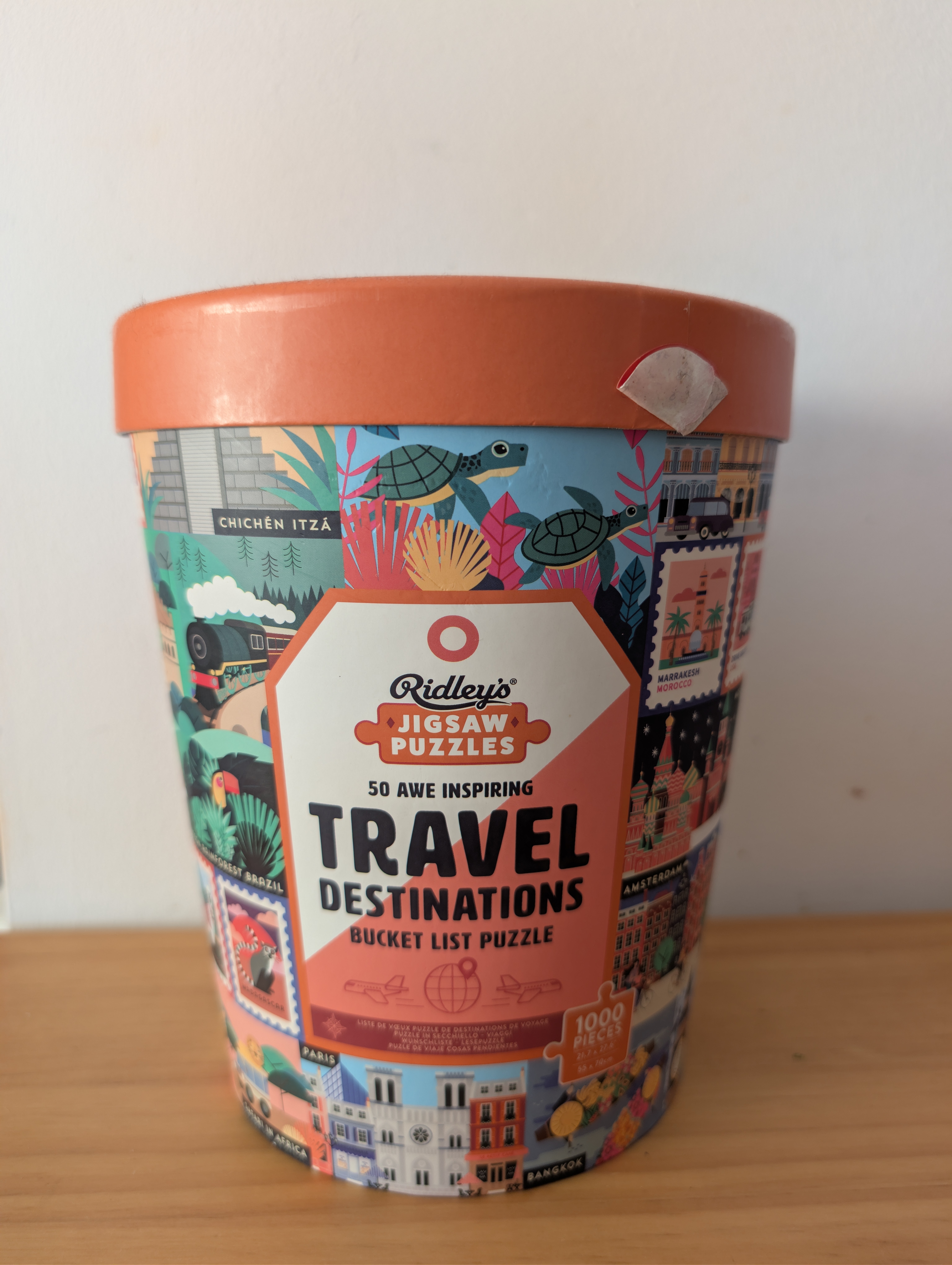 Travel destinations ridley's jigsaw