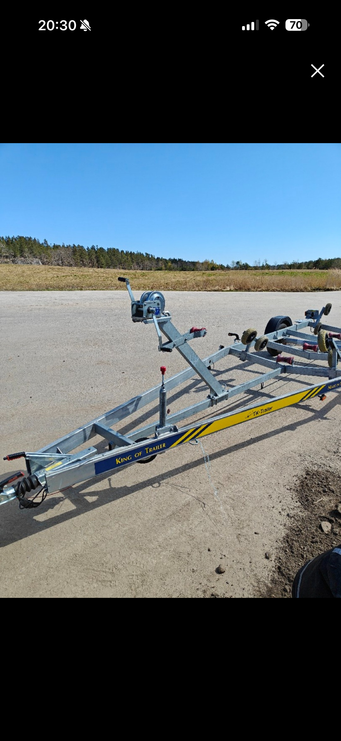 Båttrailer tk1600