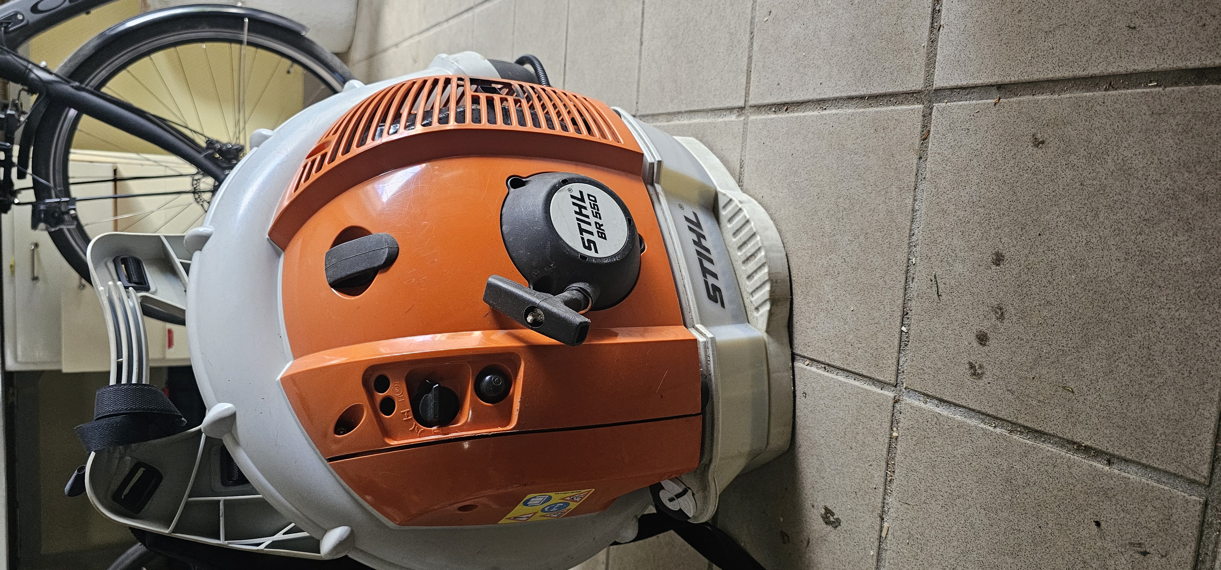 Stihl br550 lövblås