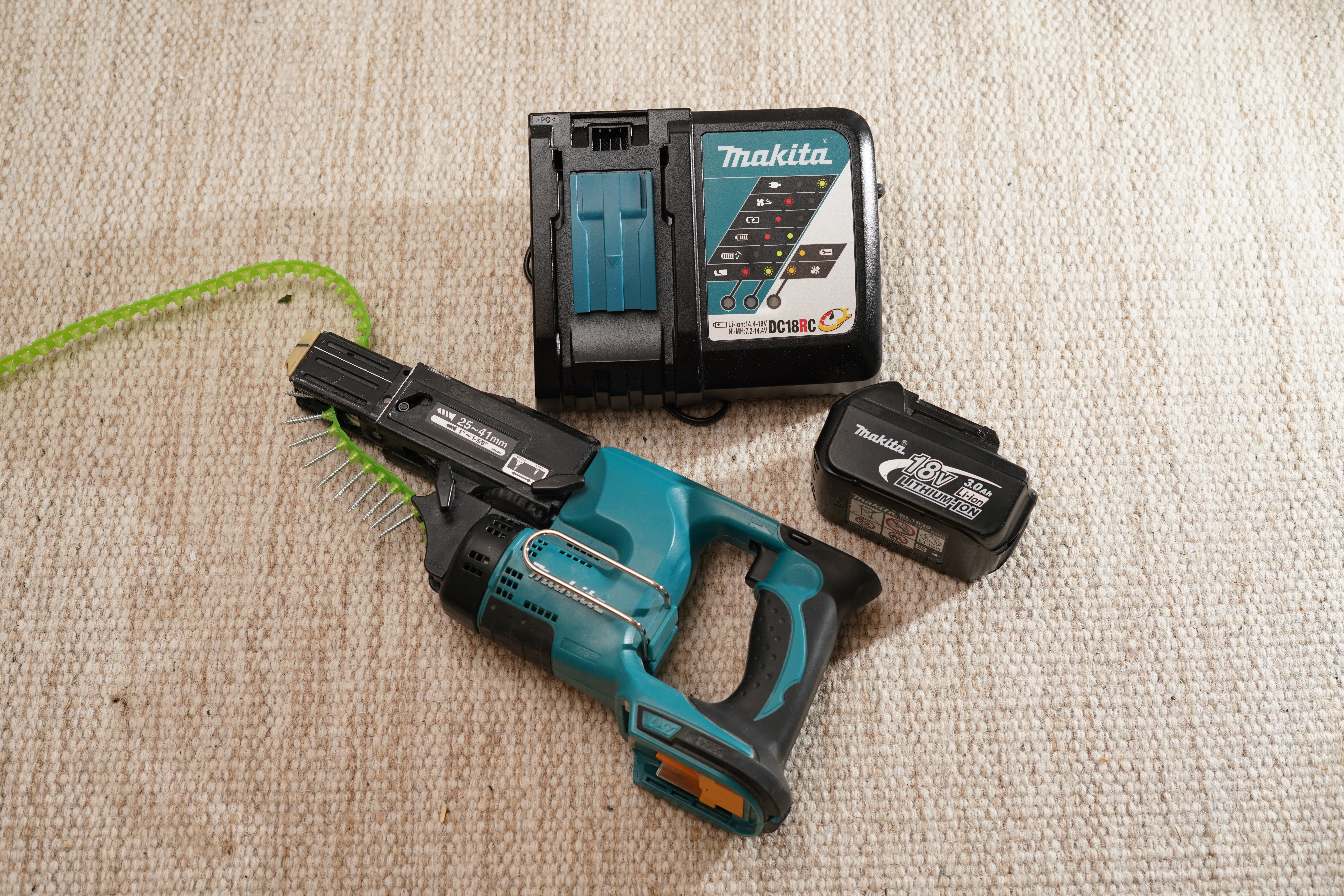 Makita dfr450zx 18v skruvautomat
