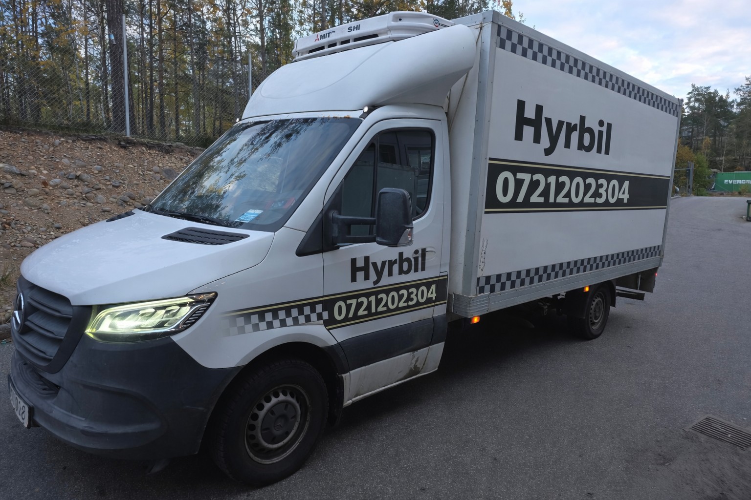 Kylbil kyl/frys uthyres