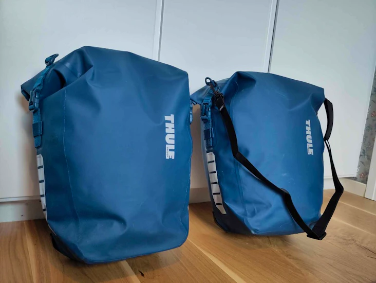 Cykelväskor från thule, 2 st á 25 l