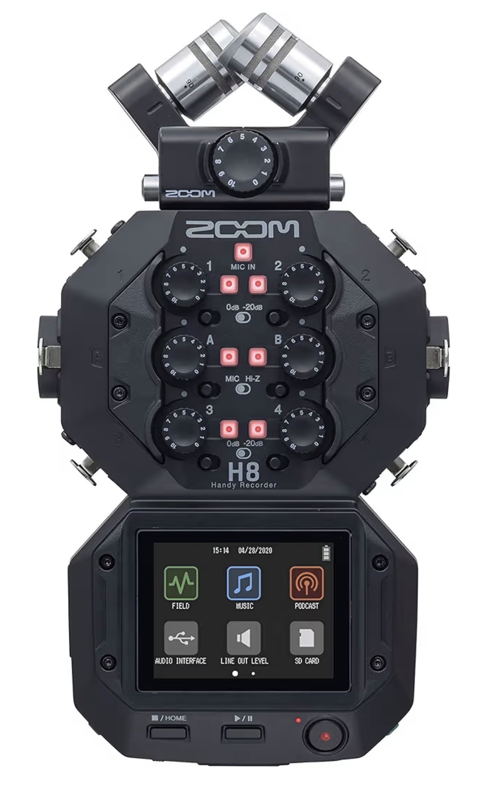 Zoom h8 handy recorder