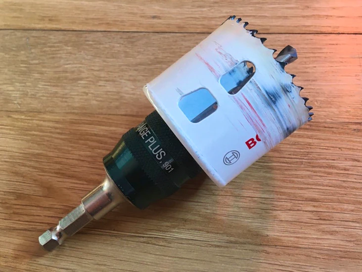 Bosch 55 mm hålsåg