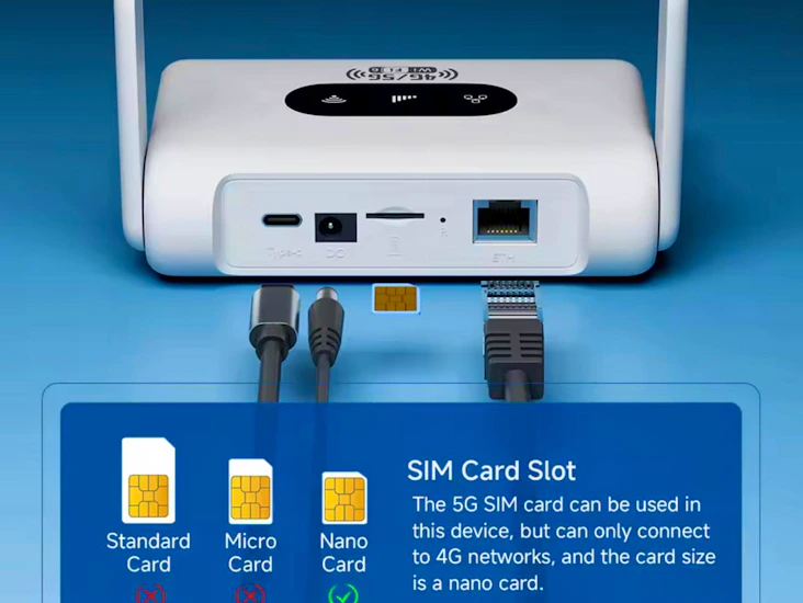 Portable 4g wifi router with unlimited internet
