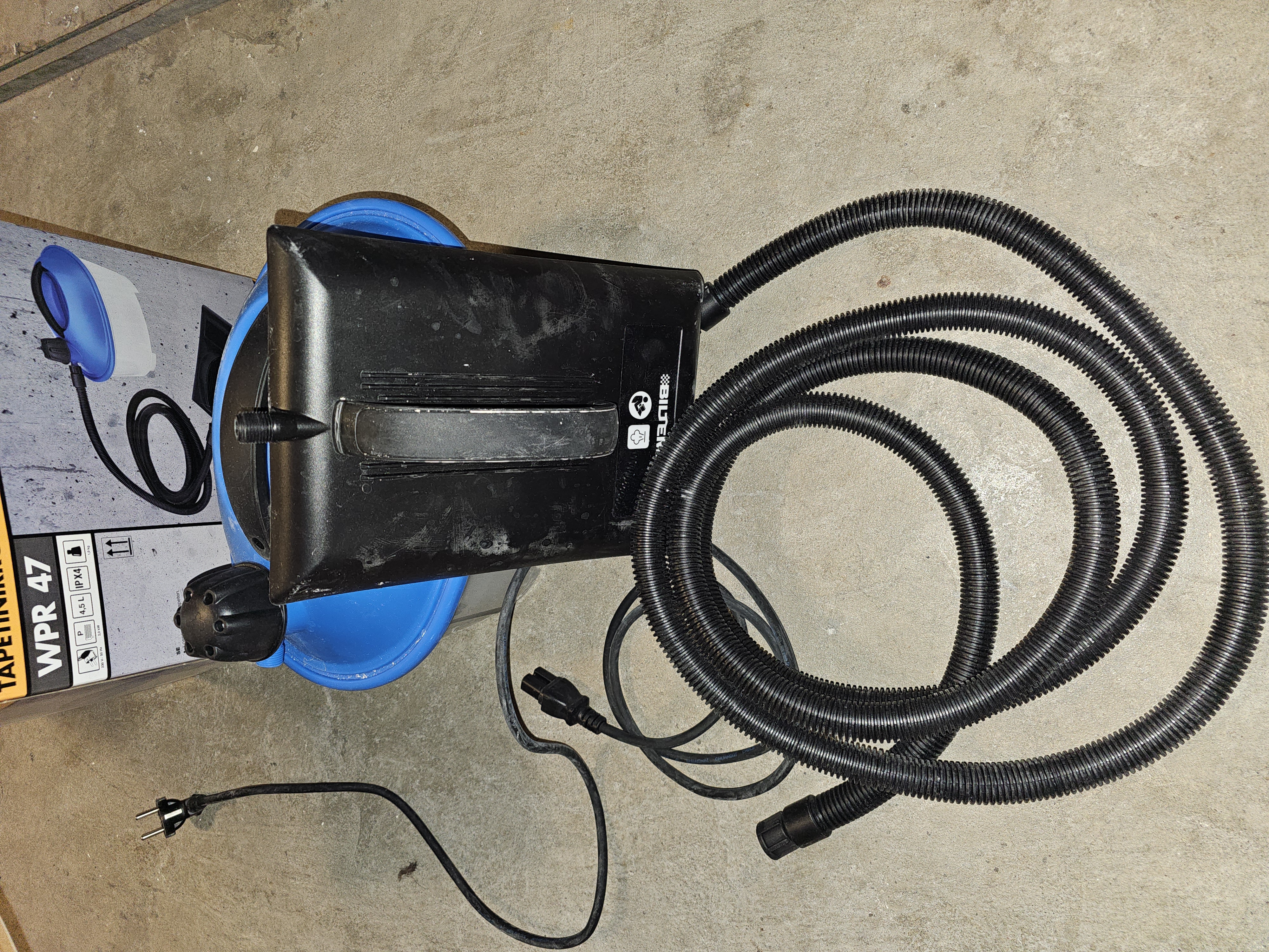 Effektiv tapetborttagare