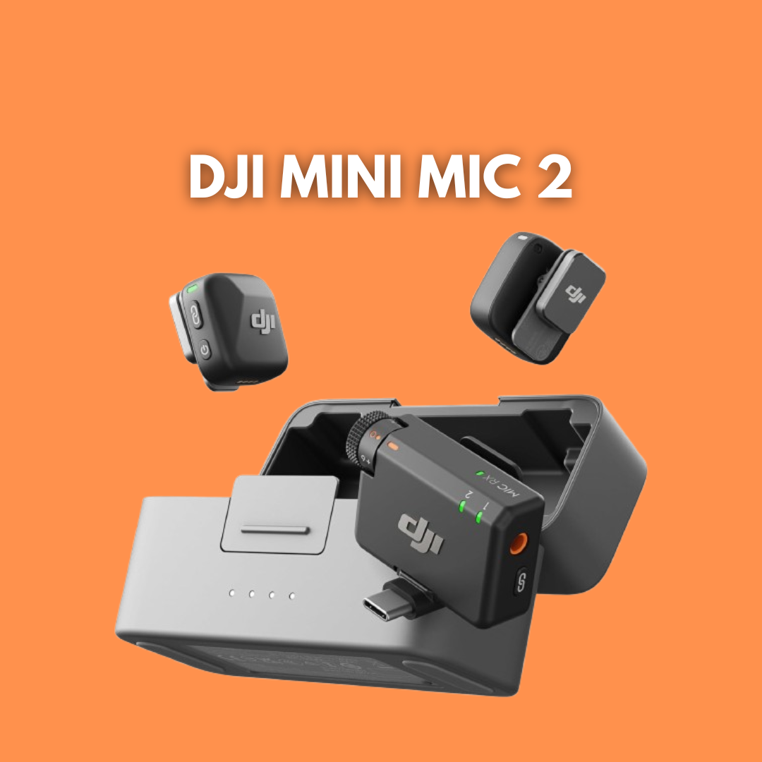 Dji mic mini 2 - wireless microphone lav / lavalier