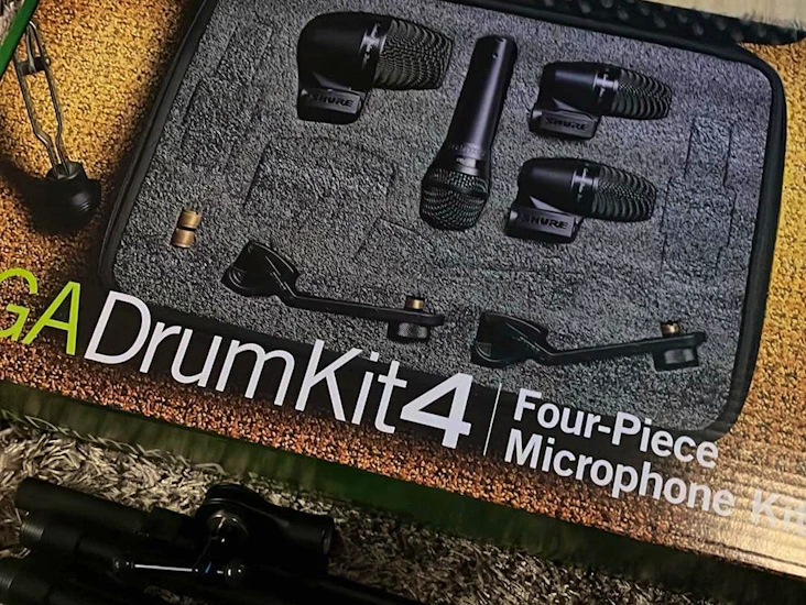 Shure mikrofonsett til trommer