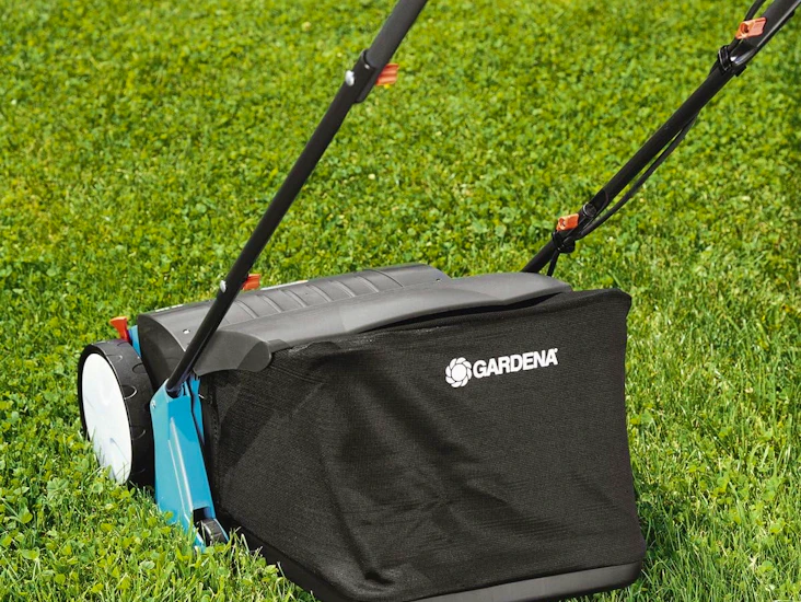 Vertikalskärare med uppsamlare