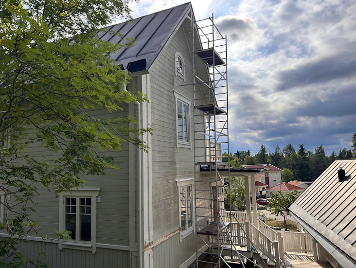 Rullställning 2-8 m, arbetshöjd upp till 9 m