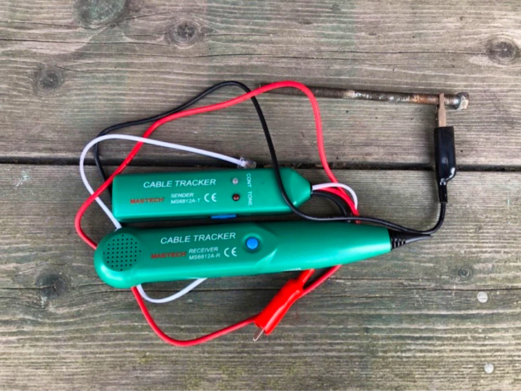 Avbrottssökare begränsningskabel