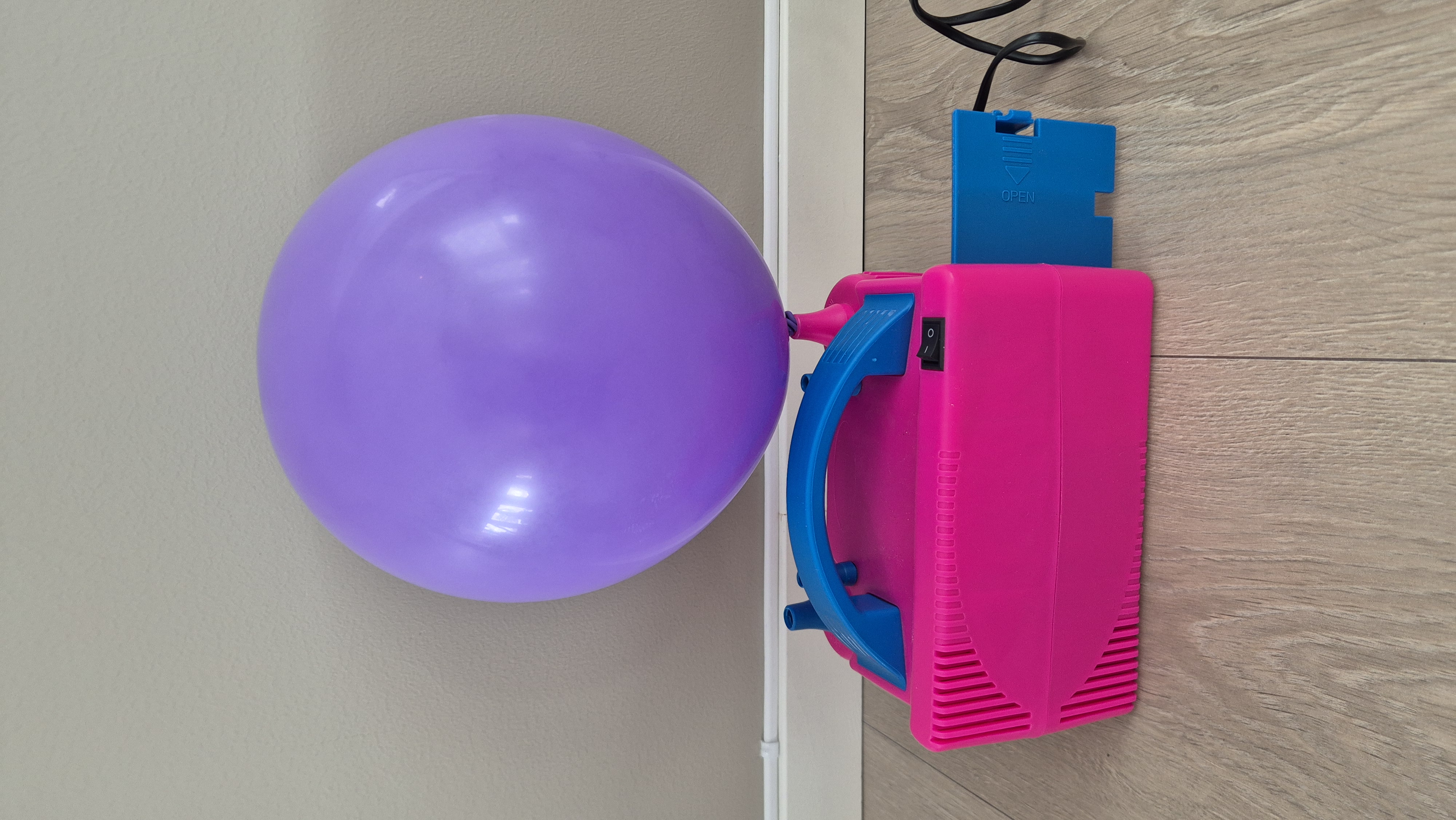 Ballongpumpe med 4 dyser