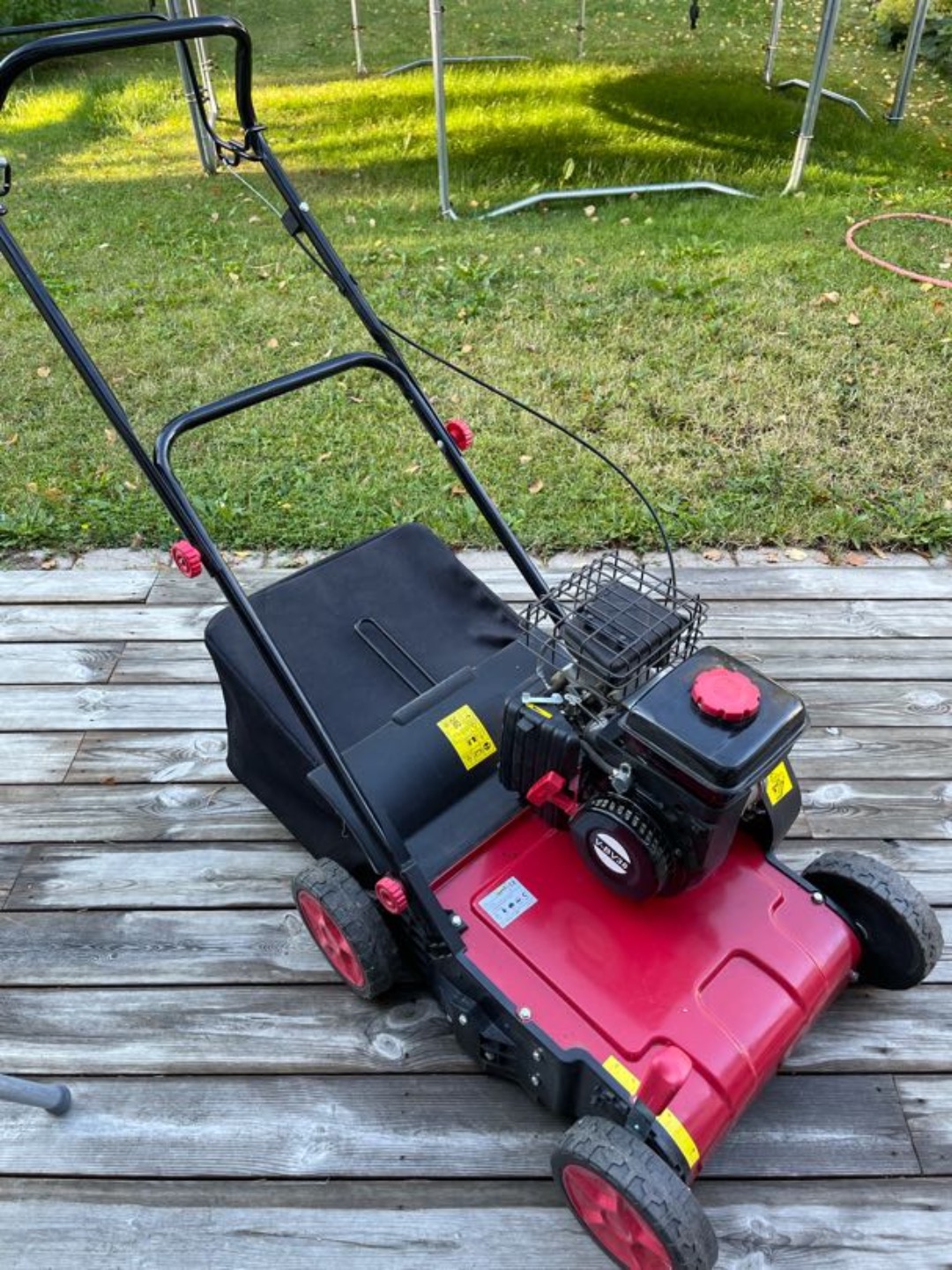 Bensindriven vertikalskärare