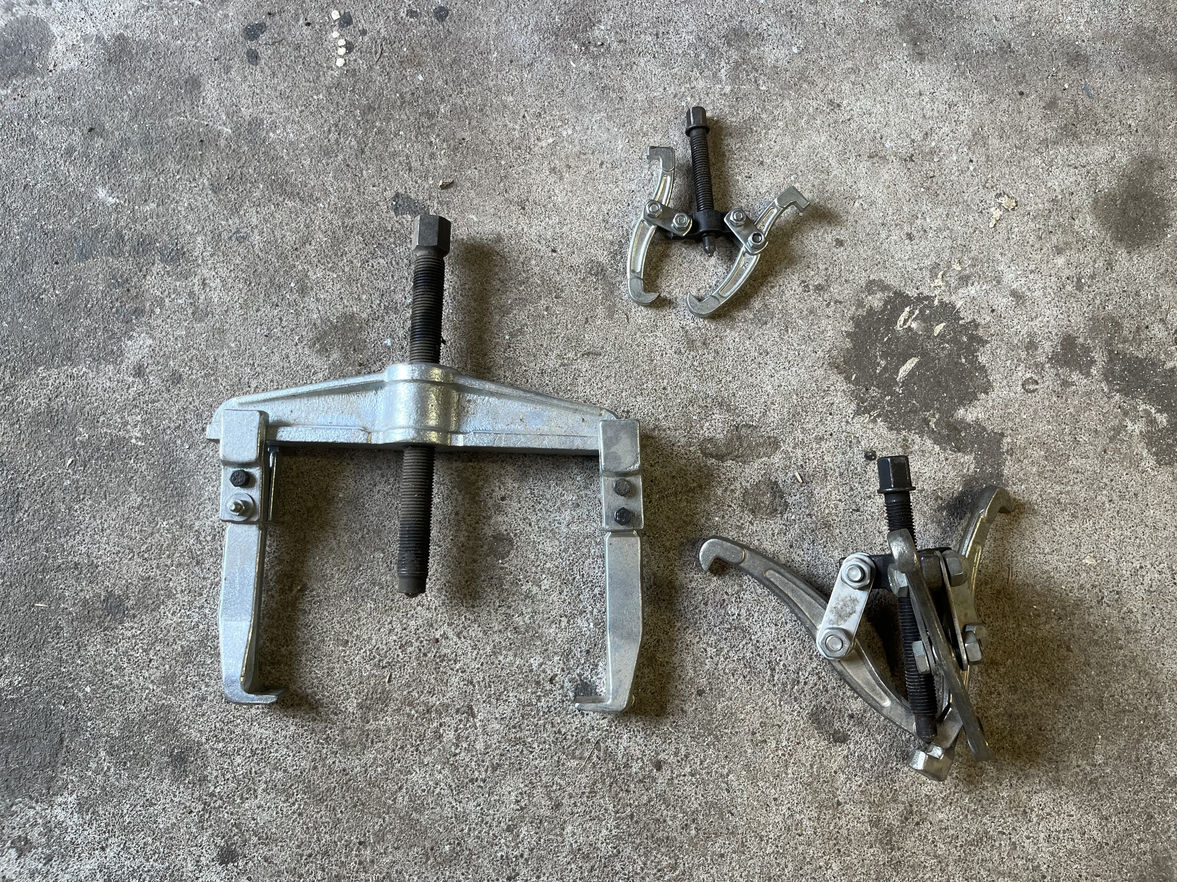 Avdragare 200mm, 150mm och 75 mm