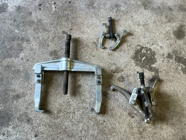 Avdragare 200mm, 150mm och 75 mm