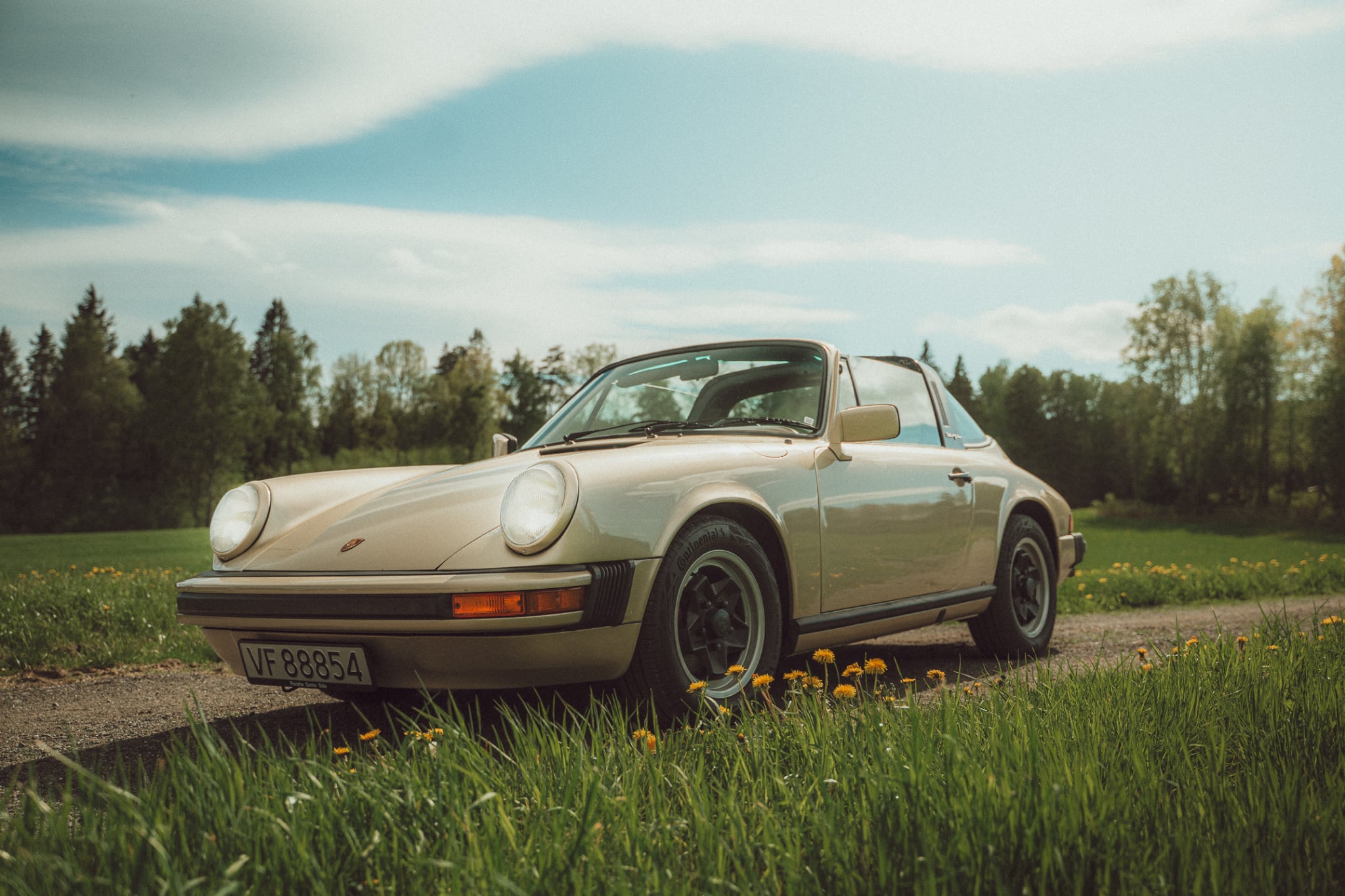 Vintage porsche 911 leies ut