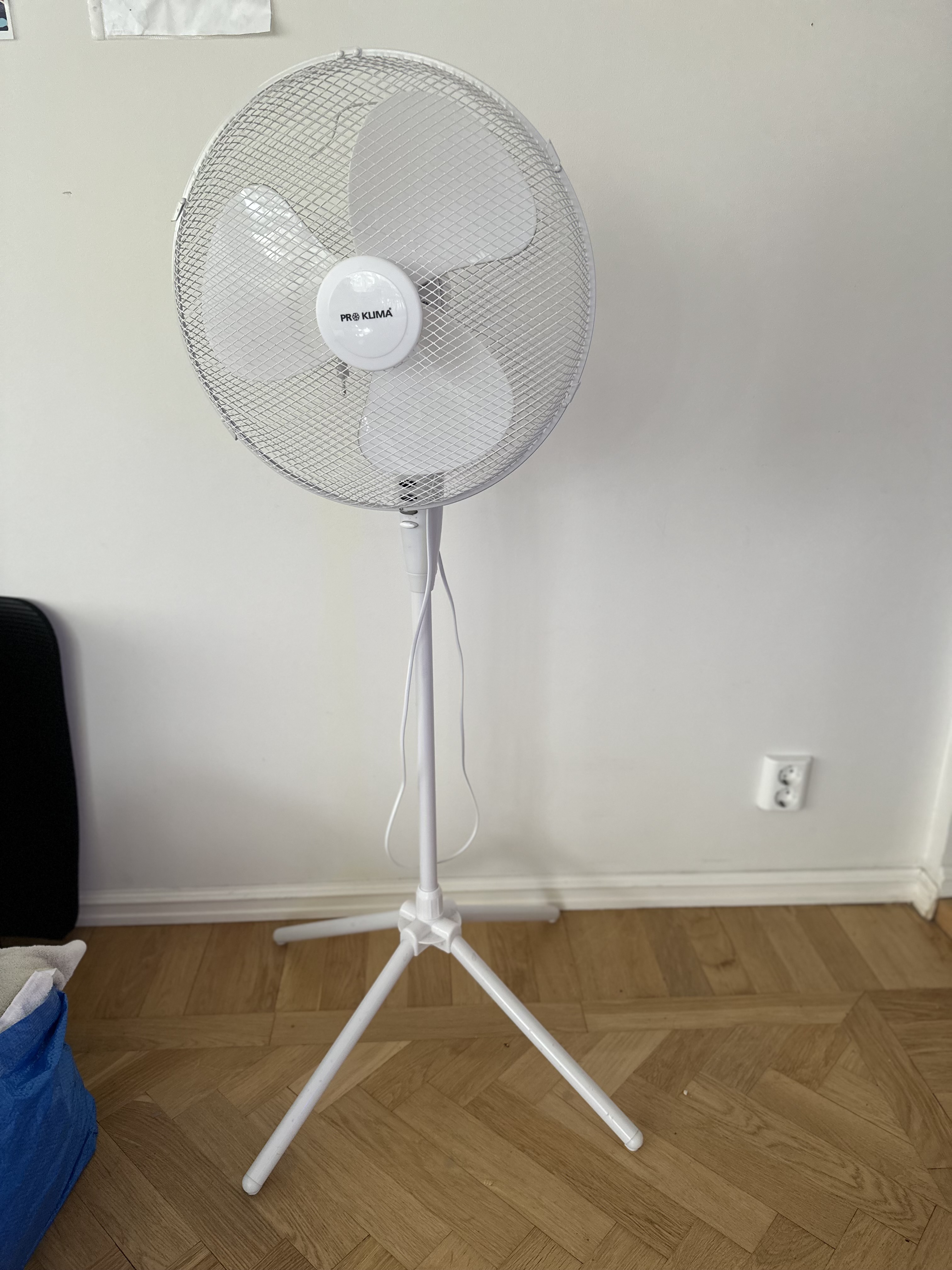 Kraftfull & tyst golvfläkt pr klima 40 cm