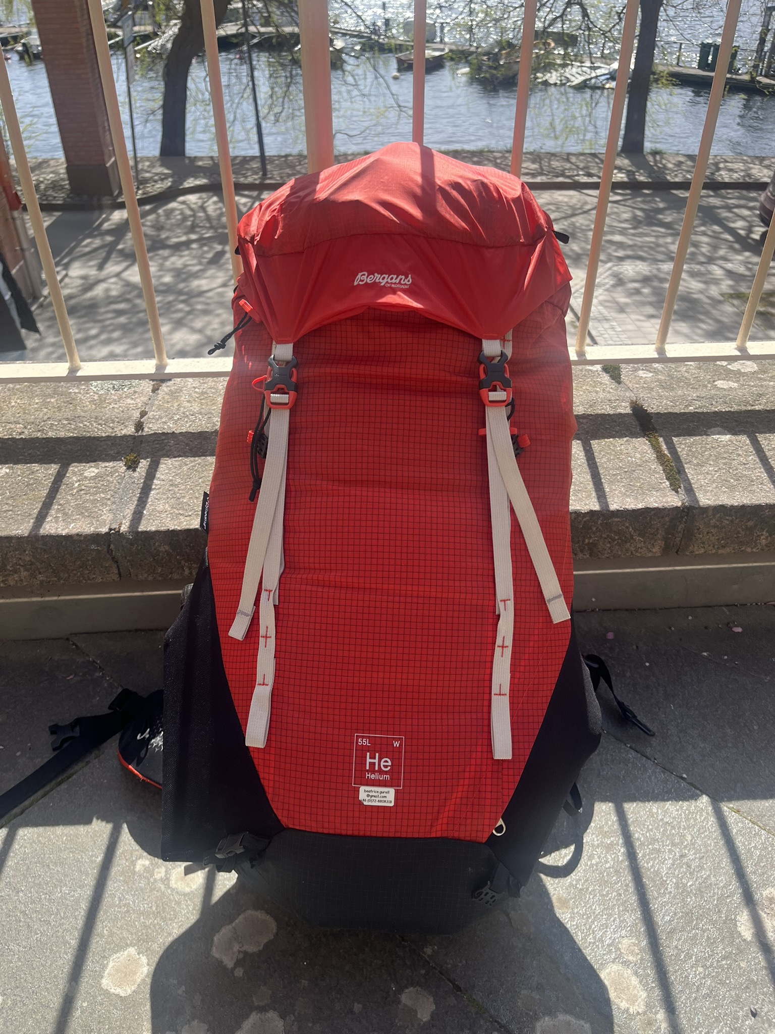 Bergans helium v5 w 55 - endast 912 gram 