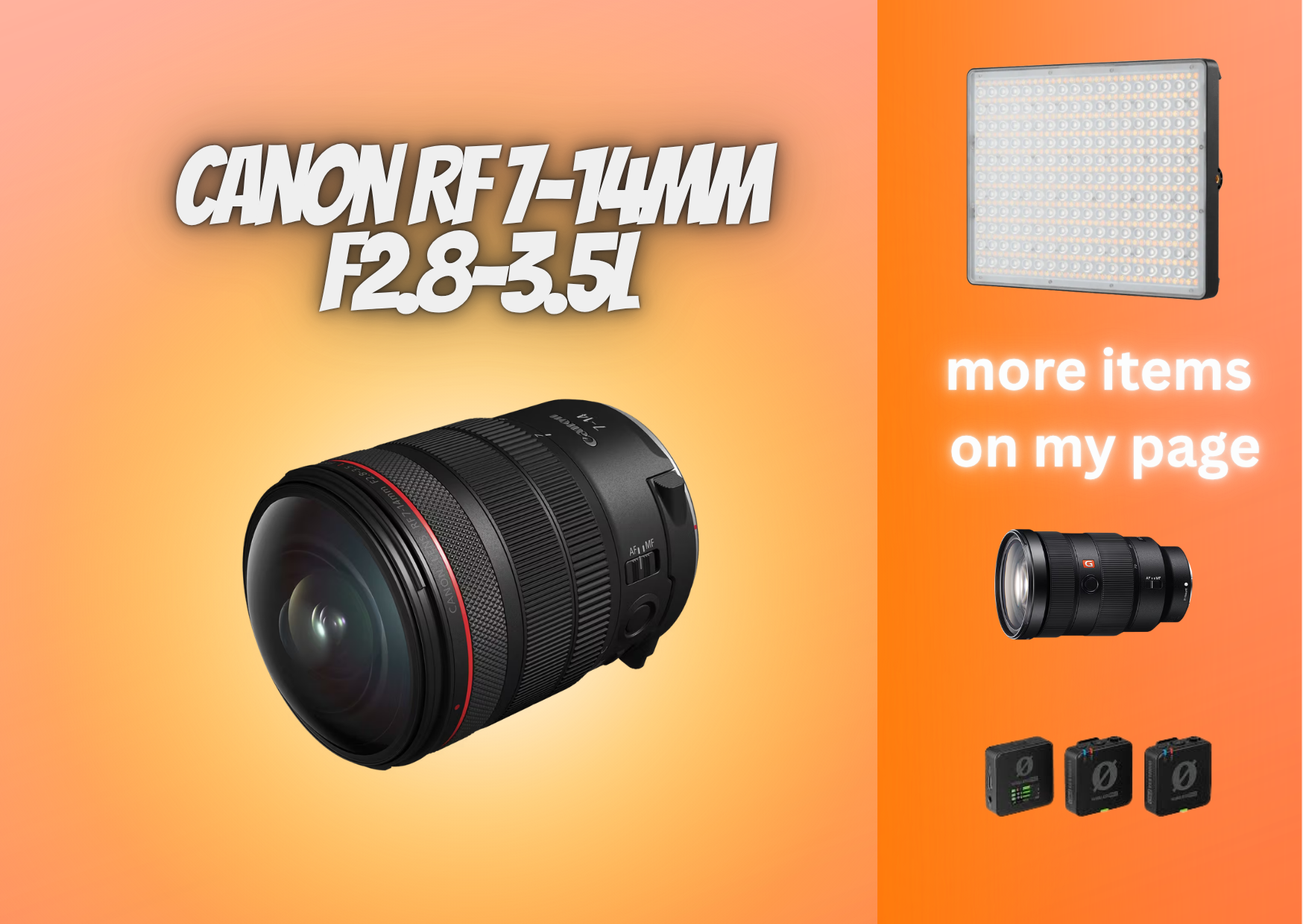 7-14 mm f2.8-3.5l fisheye lens fish eye gb