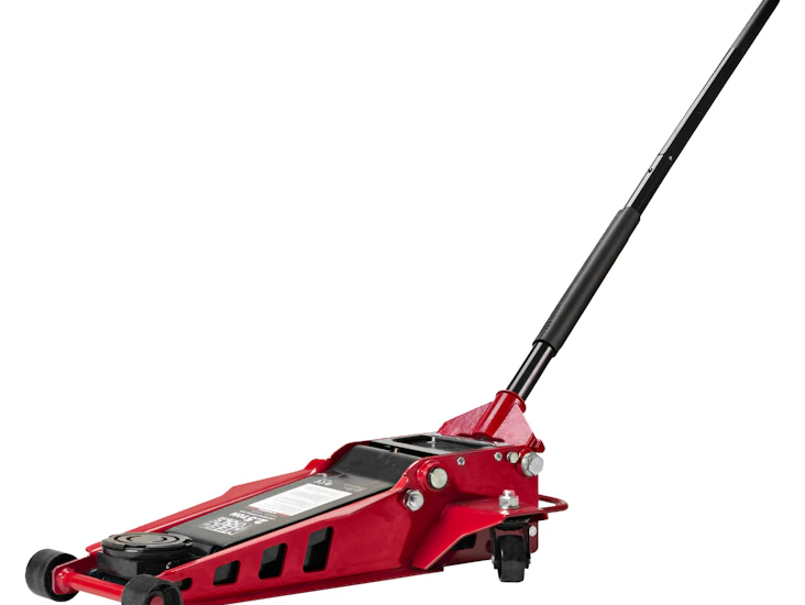 Höglyftande lågprofildomkraft med pallbockar