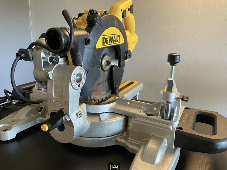 Dewalt dws773 kapp- og gjærsag – 1300 w m/stativ
