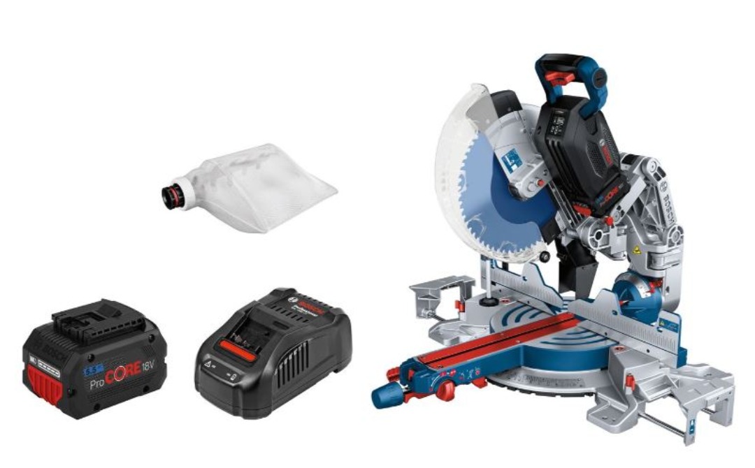 Bosch gcm 18v-216 m/sagbord gta 3800