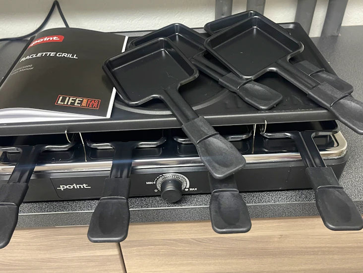 Raclette järn för 8 personer