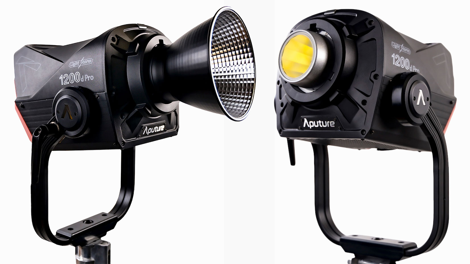 Two x2 aputure 1200d 