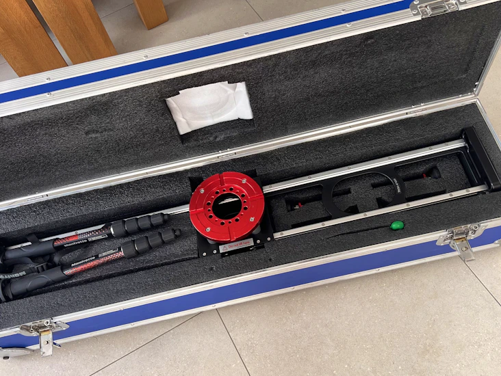 Proaim 4ft camera slider moy/mitchell fitting