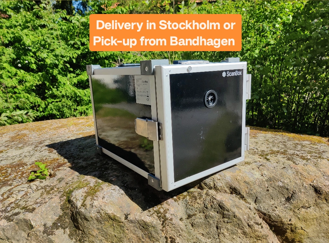 Värmeskåp inkl. kantin & lock (85 portioner)