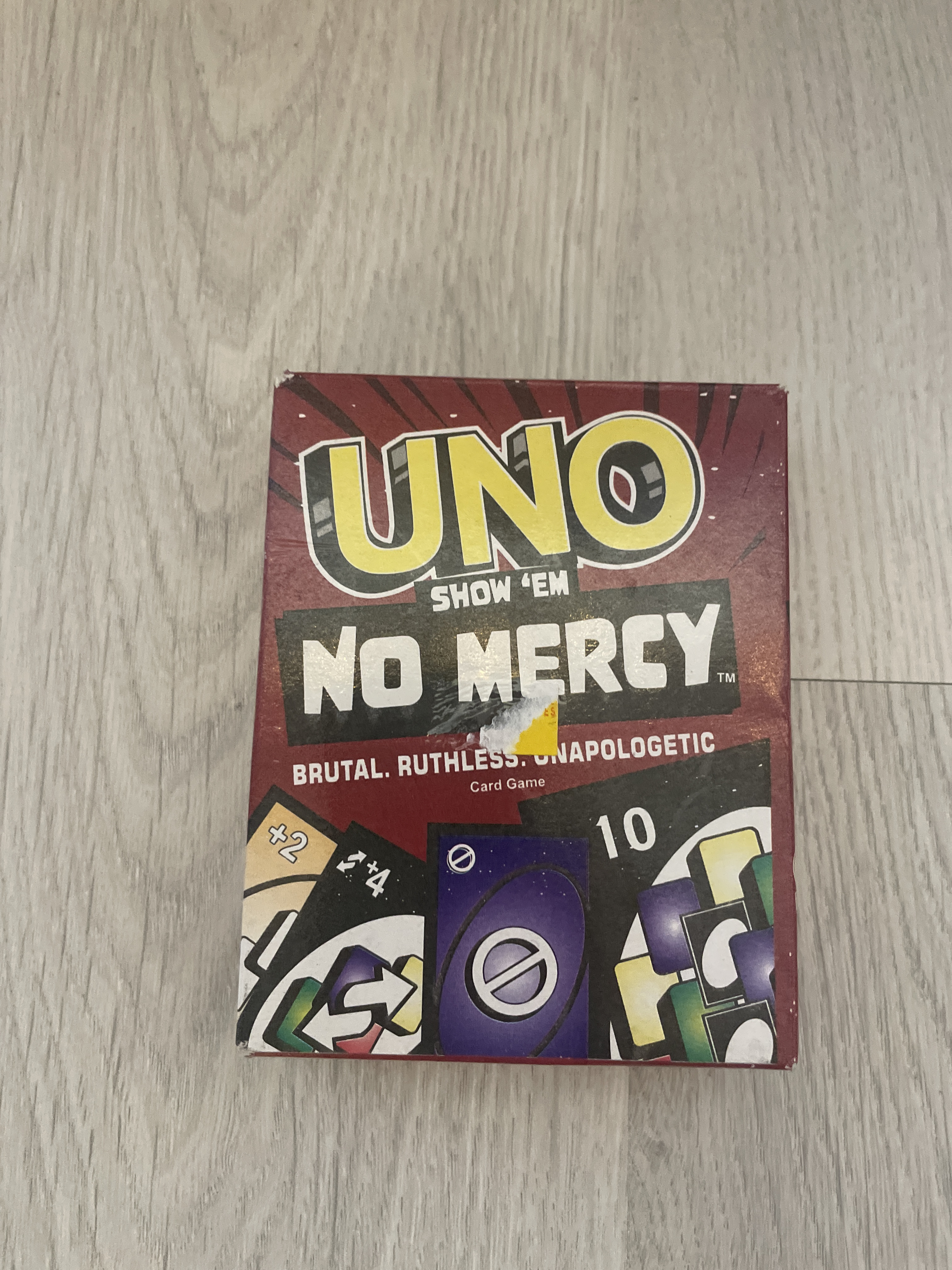 Uno; show em no mercy