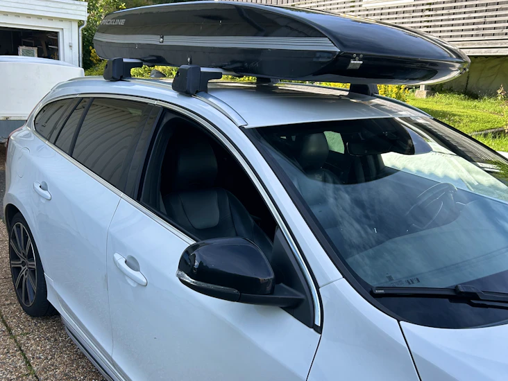 Takbox packline med volvo-räcken