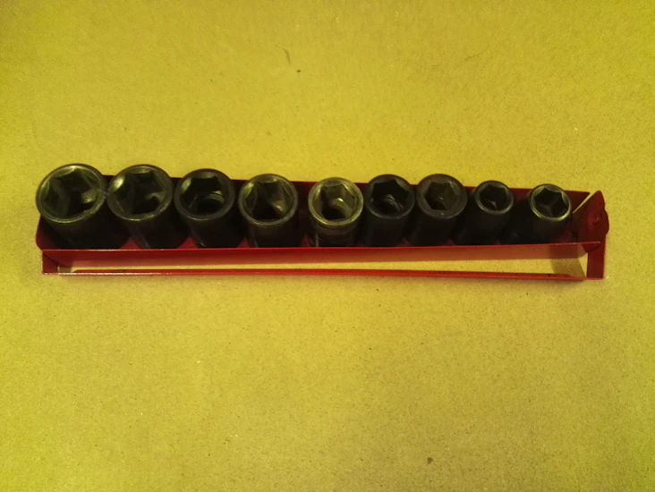 Kraft hylsor för mutter dragare mm