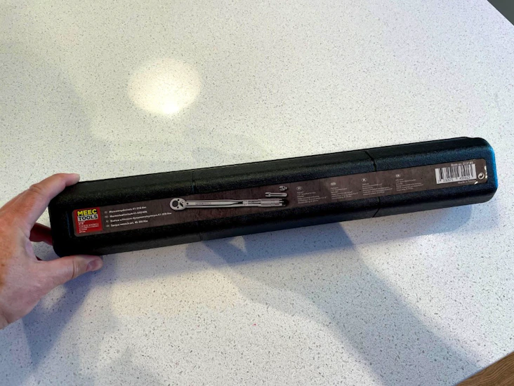 Meec 1/2" momentnøkkel, 41-210 nm