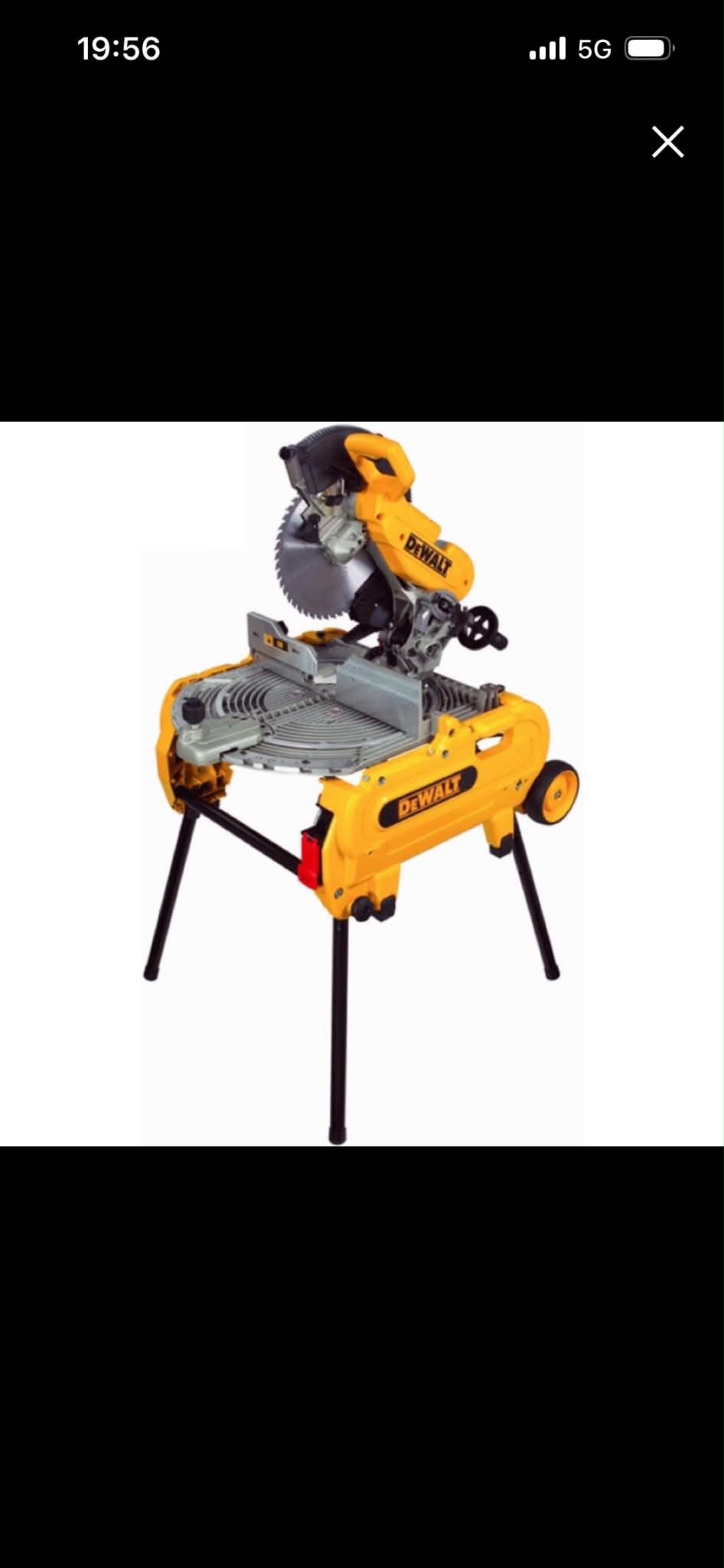 Kap, ger och klyvsåg dewalt 