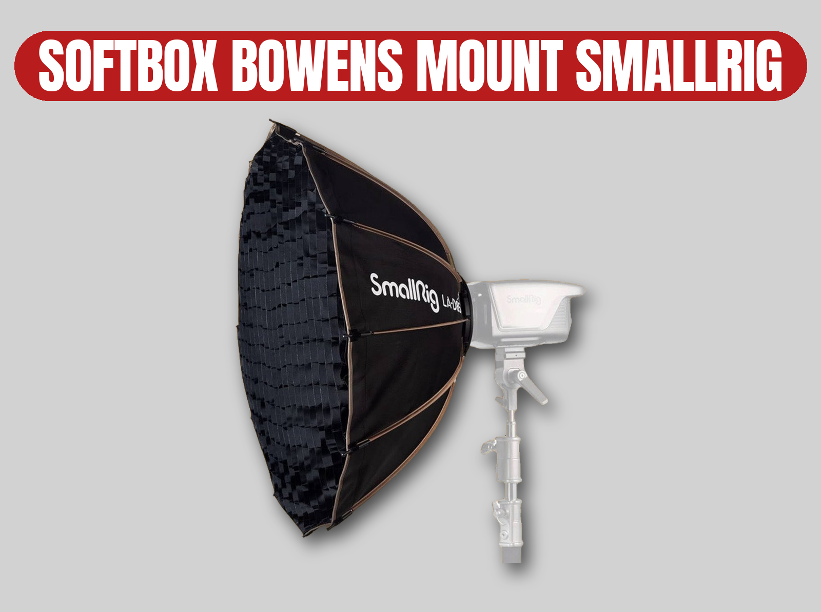Smallrig la-d85 85cm softbox | ultra compact / bowens mount / light modifier