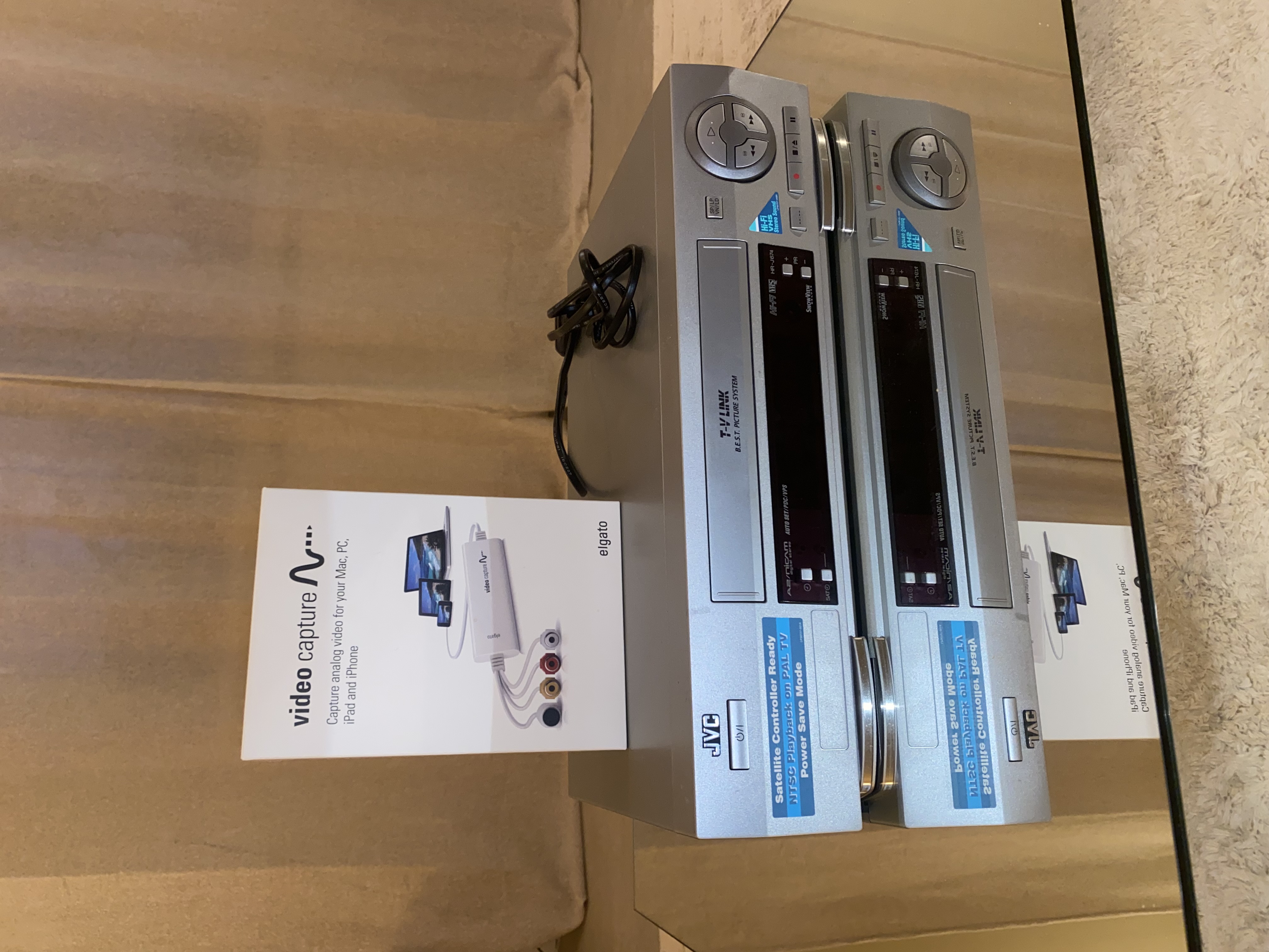 Vhs spelare och konverterare (från vhs till digitala filmer)