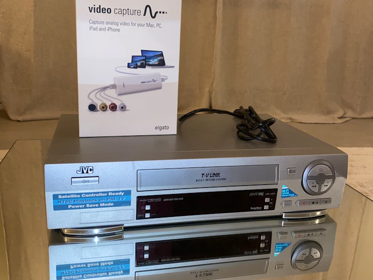 Vhs spelare och konverterare (från vhs till digitala filmer)